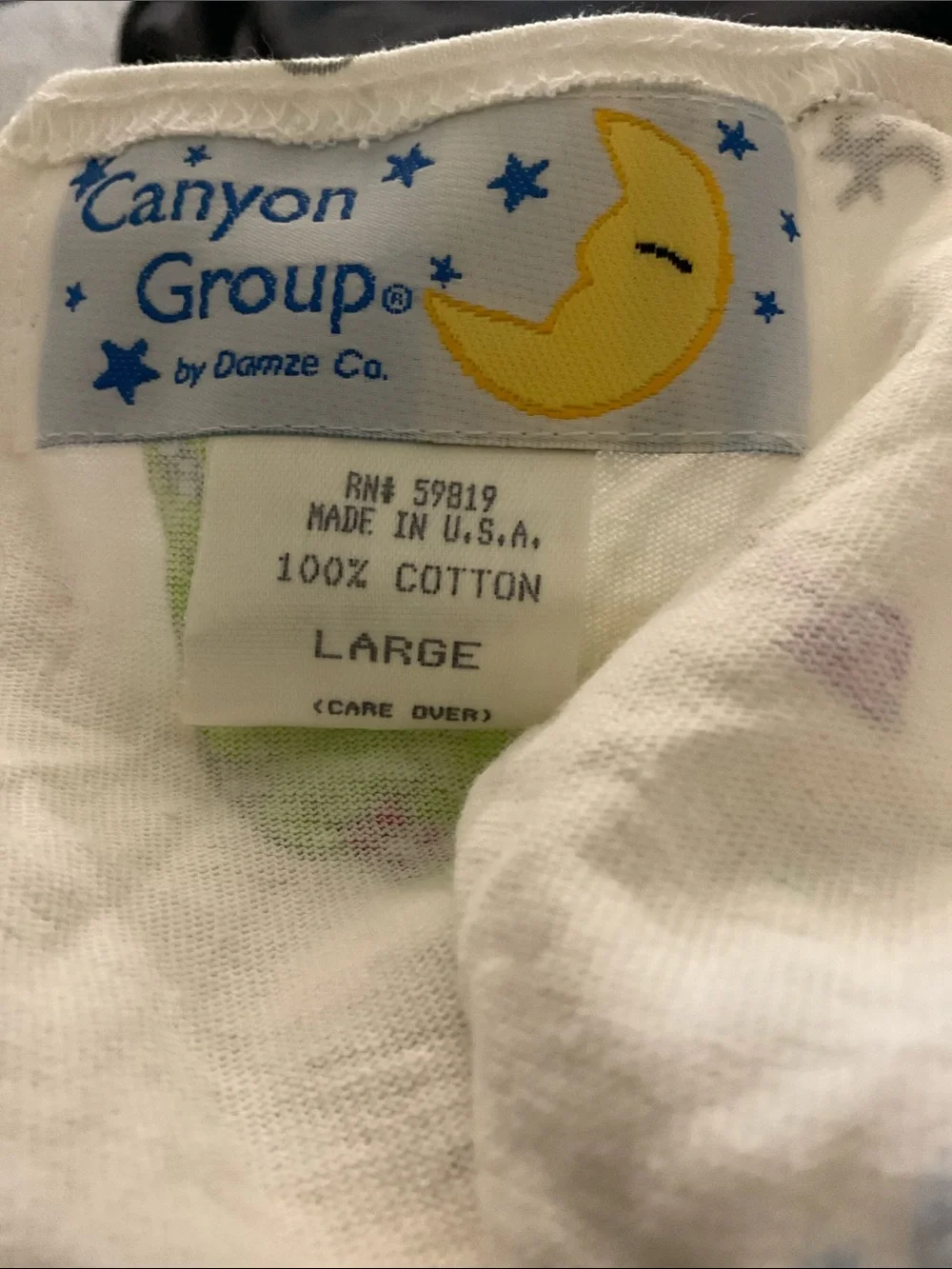 Vintage Canyon Group Cat Night Gown Size large
